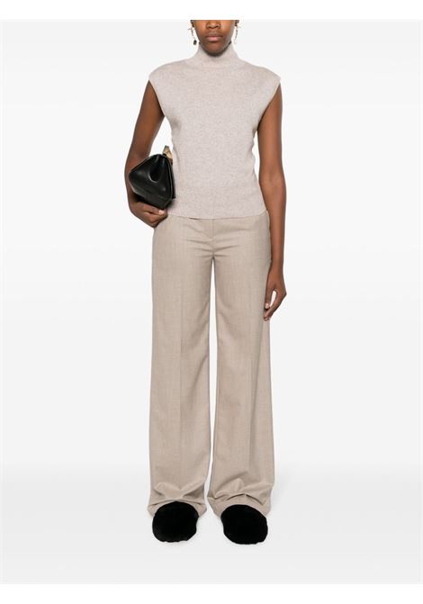 Taupe tailored wide-leg trousers - women MAGDA BUTRYM | 145923TP